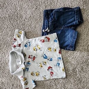 Paw Patrol Polo And Short Set